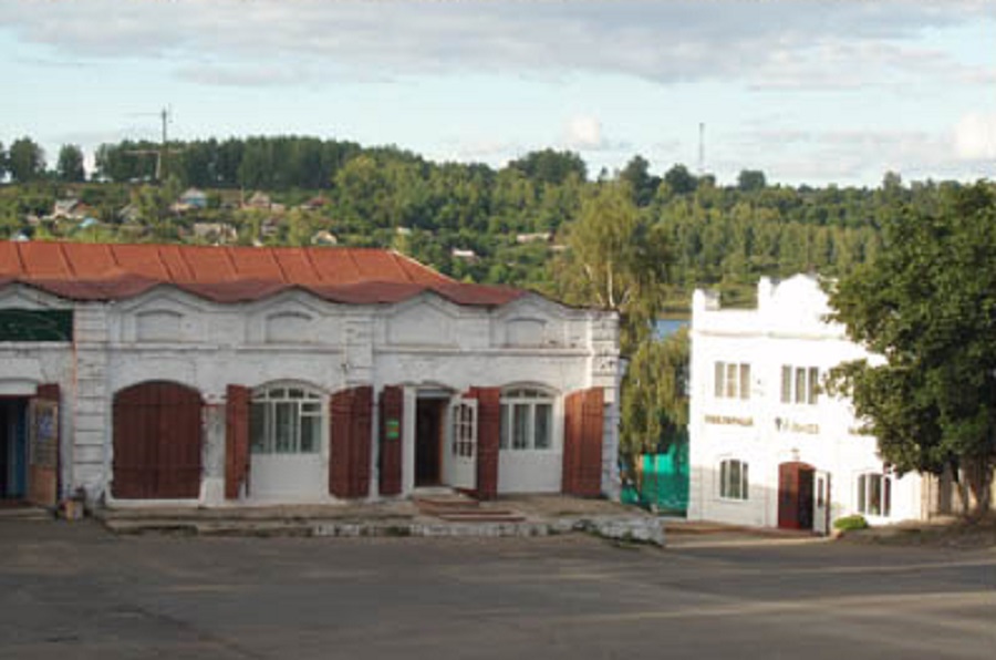 Базарная площадь город Юрьевец